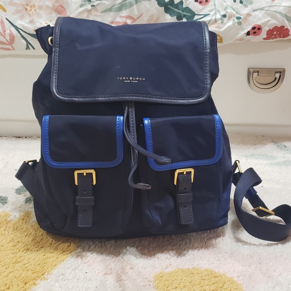 Tory Burch Nylon Backpack/Purse